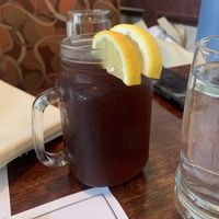 Ice tea  at Veggie Heaven in Montclair