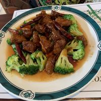 Vegan “beef"  at Veggie Heaven in Montclair