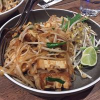 Vegan pad thai - yummy! at Brunswick Mess Hall in Brunswick