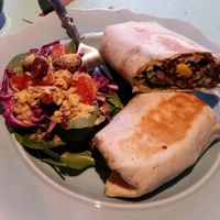 Burrito  at Indulge Cafe in Santa Fe