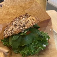 Sandwich 🥯  at Mahalo - Hornsgatan in Stockholm