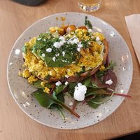 Breakfast All Day sandwich - highly recommended! at Mahalo - Hornsgatan in Stockholm