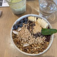 Acai with ”mahalo” topping   at Mahalo - Hornsgatan in Stockholm
