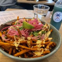 Loaded Fries Before Guys   at Mahalo - Hornsgatan in Stockholm