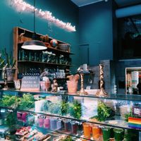 The counter at Mahalo - Hornsgatan in Stockholm