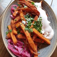 Loaded fries at Mahalo - Hornsgatan in Stockholm