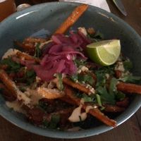 Loaded fries at Mahalo - Hornsgatan in Stockholm