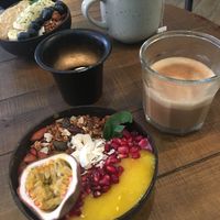 Pitaya smoothie bowl at Mahalo - Hornsgatan in Stockholm