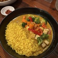 Spicy curry   at Blue Toba in Ashland