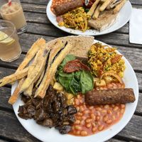 Vegan breakfast   at The Bristolian in Bristol