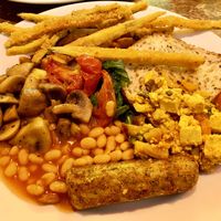 Vegan English breakfast  at The Bristolian in Bristol
