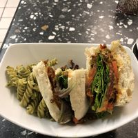 Sandwich vegano Mexicano  at Aether in Tijuana