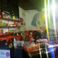 inside at Otaku Anime Cafe in Tijuana