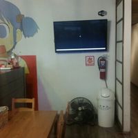 inside at Otaku Anime Cafe in Tijuana