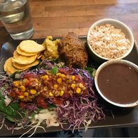 Lunch plate, 25th July 2019. at Persilleriet in Trondheim