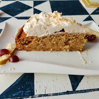 Pear Cake at GustaV in Salzburg