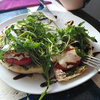 The pesto sandwich at GustaV in Salzburg