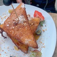 french toast (super yummy!)   at GustaV in Salzburg