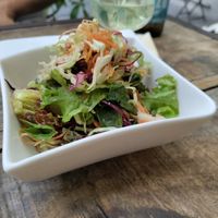 Side salad at GustaV in Salzburg