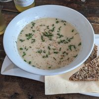 Soup of the day at GustaV in Salzburg