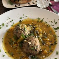 Special of the day: Dumplings with Pumpkin Ragout   at GustaV in Salzburg