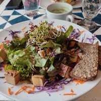 Veganer GustaV Salat 🥗 at GustaV in Salzburg