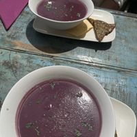 Soup of the day  at GustaV in Salzburg
