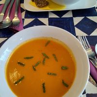 Tomato soup at GustaV in Salzburg