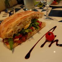 Sandwich at GustaV in Salzburg