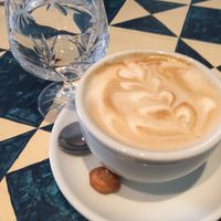 Caffe Latte at GustaV in Salzburg