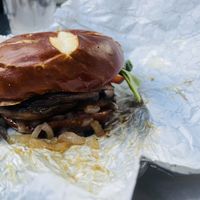 Mushroom Burger  at Tickle Pickle in Cincinnati