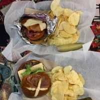 Buns & Roses (top). When Buns Cry (bottom) at Tickle Pickle in Cincinnati