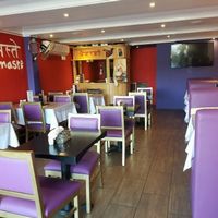 inside at Punjabi Indian Cuisine in Tijuana