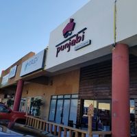 outside at Punjabi Indian Cuisine in Tijuana