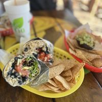 Tortilla chips, the hungry surfer and the greenrito   at Stir it Up in St Augustine