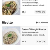 Vegan options  at Vapiano - Albert St in Brisbane