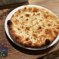 Garlic pizza at Vapiano - Albert St in Brisbane