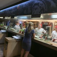 Chef station at Vapiano - Albert St in Brisbane