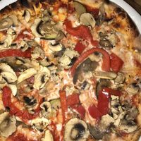 Roasted vegetable with vegan cheese at Vapiano in Surfers Paradise