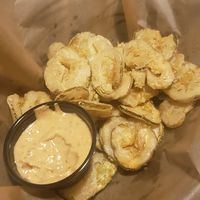Fried pickles at Smoke and Barrel in Washington