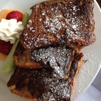 Vegan French toast at Smoke and Barrel in Washington