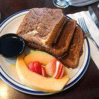 Vegan French toast at Smoke and Barrel in Washington