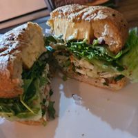 tofu burger! Very delicious at Soul Burger in Randwick