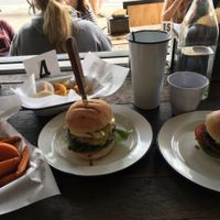 burgers and fries at Soul Burger in Randwick