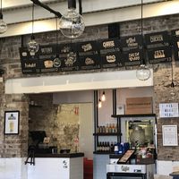 Nice rustic cafe atmosphere  at Soul Burger in Randwick