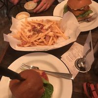Fish burgers, bacon fries at Soul Burger in Randwick
