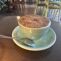 Baked cappuccino   at Cafe Michelle in Warsaw