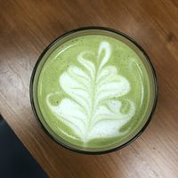 Love the matcha at Veggie Box in St Petersburg