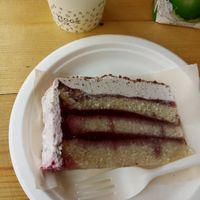 Forrest berry cake  at Veggie Box in St Petersburg