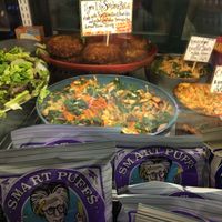 Sunshine burger  at Tiger Lily Cafe in Port Jefferson